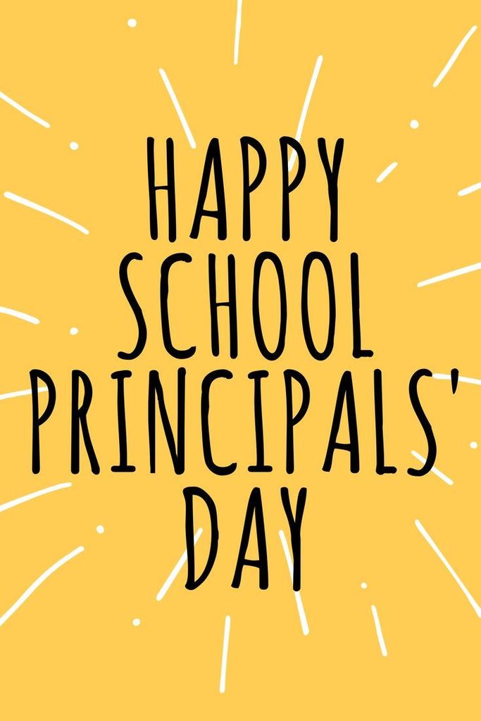 school principals day