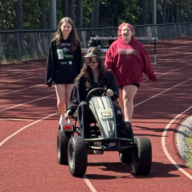 high school kids playing outside