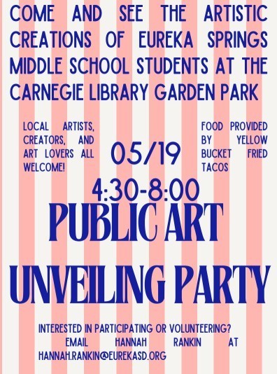 public art unveiling party