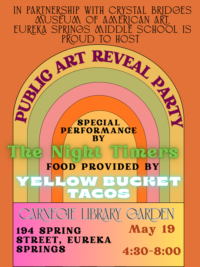 public art reveal party