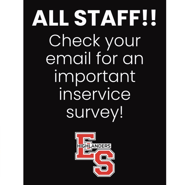 all staff check your email