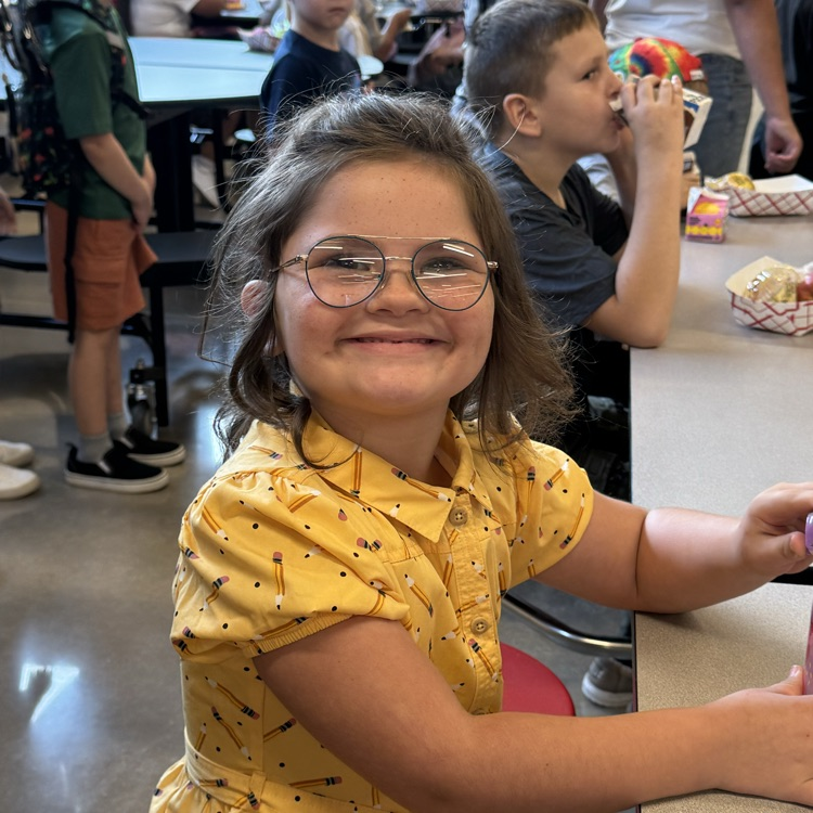 student smiling