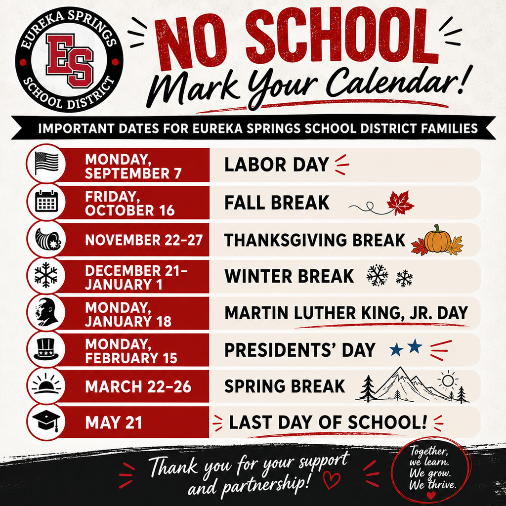 No school dates
