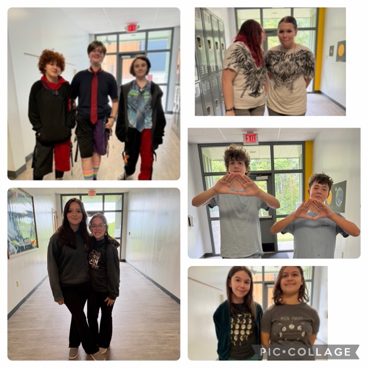 Theme Thursday was TWINNING !