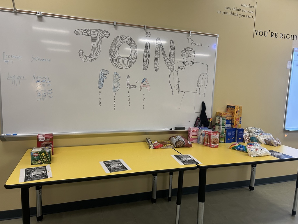 2026 Annual ESHS FBLA Thanksgiving Food Drive