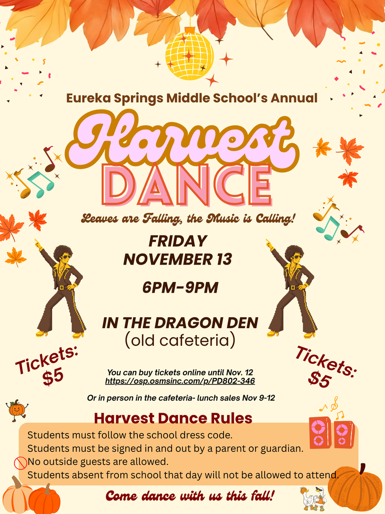 ESMS Harvest Dance Flyer