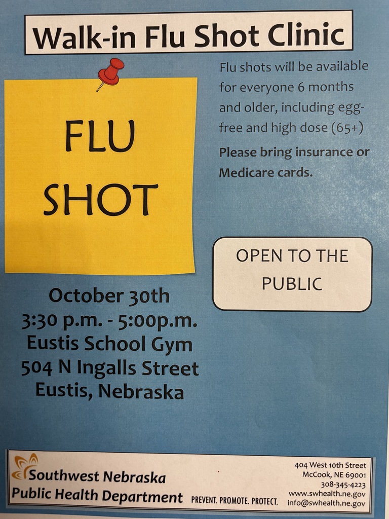 Flue Shot bulletin board photo