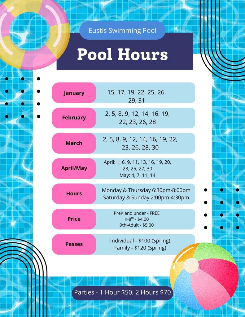 Pool Hours