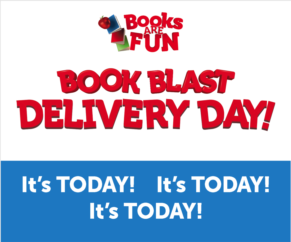 Books are fun Book Blast Delivery Day! It's TODAY! It's TODAY! It's TODAY!