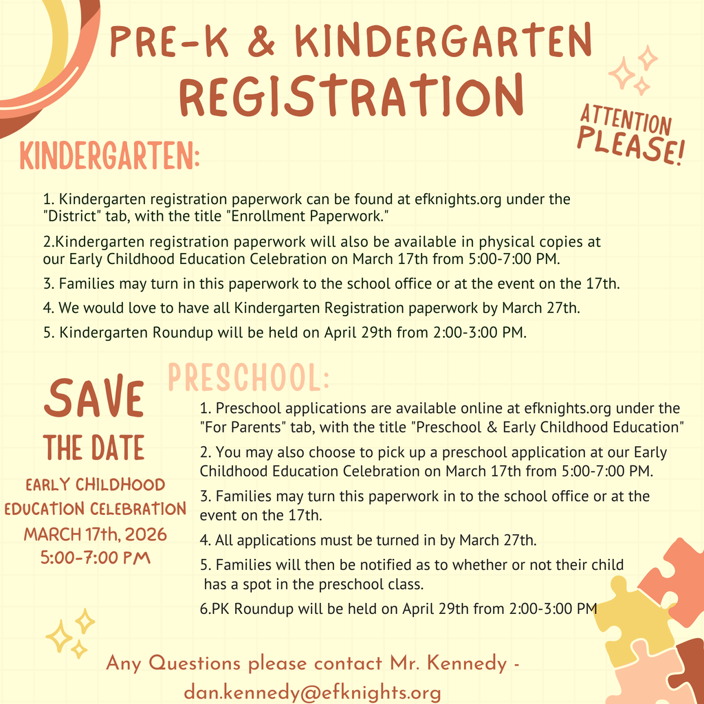 PreK & Kindergarten