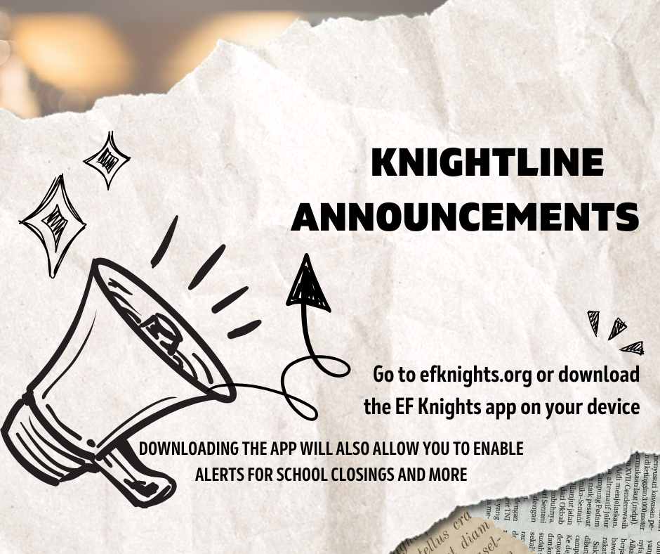 Knightline and Announcements