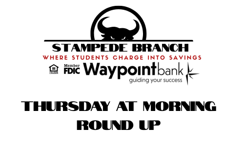 Stampede Branch Thursday at Morning Round Up