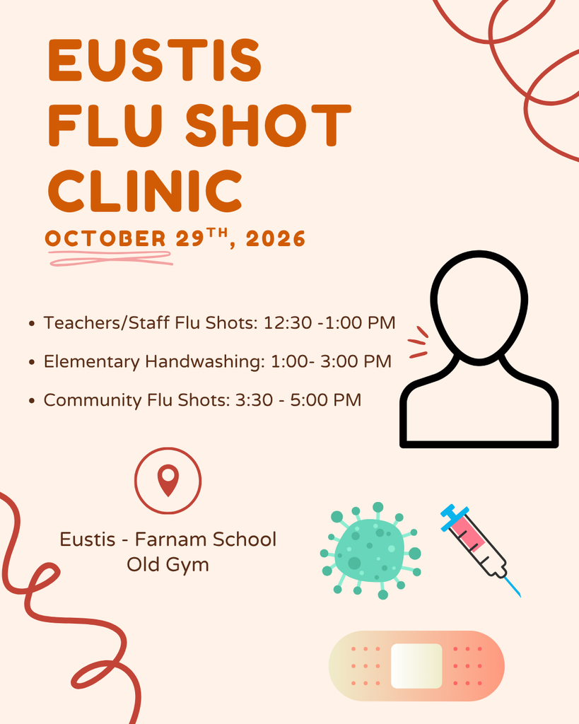 Eustis Flu Shot Clinic October 29, 2026