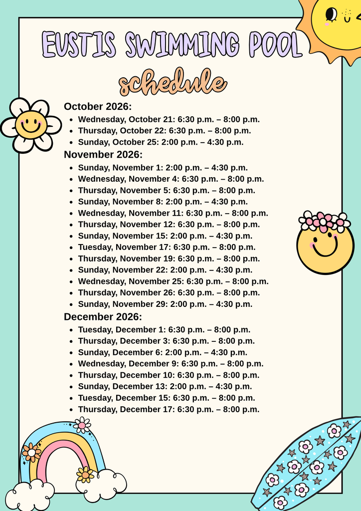 Open Swim Schedule