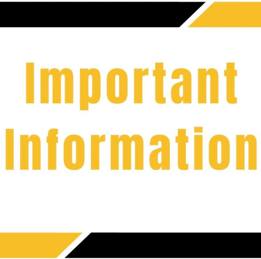 Important Information Graphic