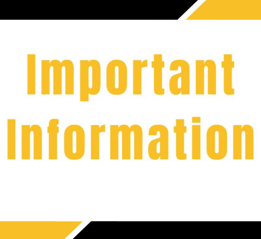 Important Information Graphic
