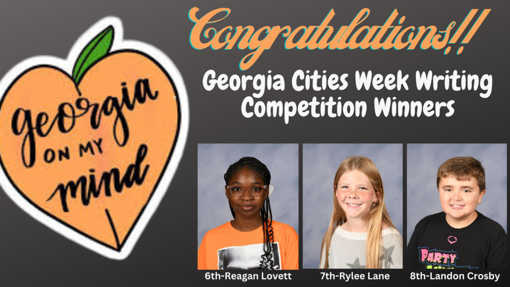 Georgia Cities Writing Winners