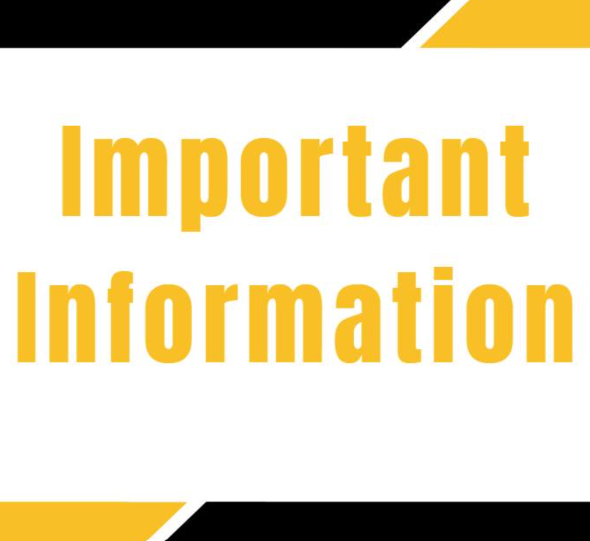Important Information Graphic