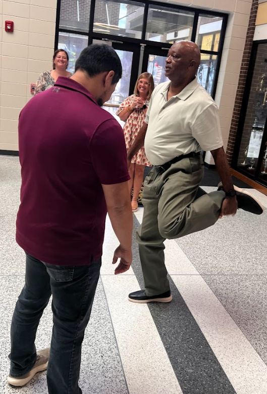 Tiger staff rock, paper, scissors reboot challenge