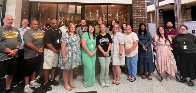Group picture of new Tiger staff
