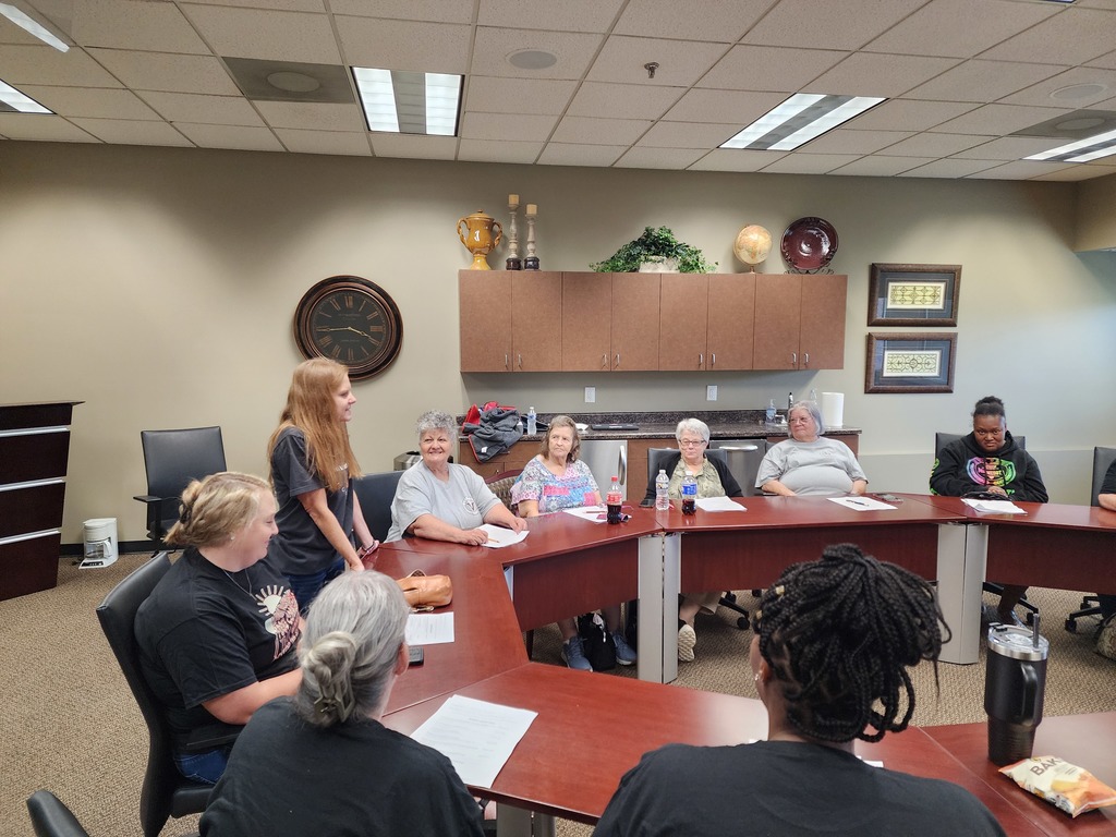 School Nutrition employees attended a roundtable discussion