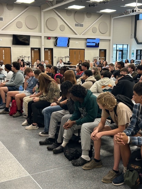 🎉 Welcome, Class of 2029! 🎉 On the beautiful morning of Friday, August 8, 2025, our CHS freshmen marked the beginning of their high school journey with a heartfelt Commitment Ceremony! 🖊️✨  We were honored to welcome back CHS alumnus and 2025 Vanderbilt University graduate, Stephan Bellamy, who inspired our newest Tigers with powerful words about the value of education and perseverance. 🎓📚💪  As a meaningful symbol of their commitment, the Class of 2029 signed a graduation gown 👕—a pledge to walk across that stage as proud CHS graduates in four years! 🎯🎓  📸 After capturing a group photo full of smiles and excitement, families and students enjoyed refreshments and celebrated this special moment together. 🥤🍪  We’re thrilled to watch this class grow, achieve, and leave their legacy at CHS. Here's to a future full of memories, milestones, and #TigerPride! 💛🖤  💥 Go Tigers! 💥 #CHSClassOf2029 #CommitmentCeremony #WelcomeFreshmen #TigerPride #BlackAndGold #FutureGraduates #CHSFamily
