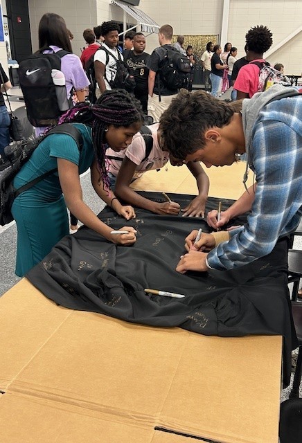 🎉 Welcome, Class of 2029! 🎉 On the beautiful morning of Friday, August 8, 2025, our CHS freshmen marked the beginning of their high school journey with a heartfelt Commitment Ceremony! 🖊️✨  We were honored to welcome back CHS alumnus and 2025 Vanderbilt University graduate, Stephan Bellamy, who inspired our newest Tigers with powerful words about the value of education and perseverance. 🎓📚💪  As a meaningful symbol of their commitment, the Class of 2029 signed a graduation gown 👕—a pledge to walk across that stage as proud CHS graduates in four years! 🎯🎓  📸 After capturing a group photo full of smiles and excitement, families and students enjoyed refreshments and celebrated this special moment together. 🥤🍪  We’re thrilled to watch this class grow, achieve, and leave their legacy at CHS. Here's to a future full of memories, milestones, and #TigerPride! 💛🖤  💥 Go Tigers! 💥 #CHSClassOf2029 #CommitmentCeremony #WelcomeFreshmen #TigerPride #BlackAndGold #FutureGraduates #CHSFamily