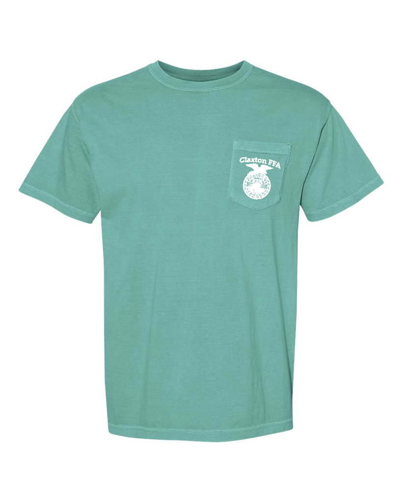🎉👕 Claxton High School FFA T-Shirt Sale! 👕🎉  Claxton High School FFA is selling Comfort Color T-shirts! 💛💙 If you’d like to grab one of these awesome shirts, please contact Mr. Turner, CHS FFA Advisor, at 📧 dturner@evanscountyschools.org.  📸 Check out the attached pics for the front & back designs! 🗓 Deadline for payment & orders: August 22, 2025  Don’t miss out—show your FFA pride! 🌾🐄🚜  #CHSFFA #ClaxtonHighSchool #FFATshirtSale #ComfortColors #SupportFFA #FFAStyle #EvansCountySchools #SchoolSpirit #OrderNow