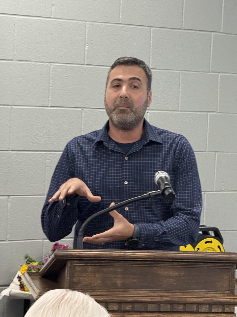 Picture of CES teacher of the year 