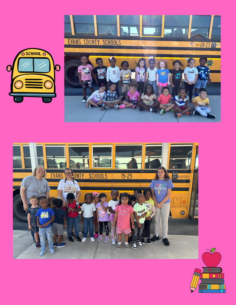 🚌 Pre-K Learns Bus Safety Firsthand! 🚸 On August 15th, our Pre-K students enjoyed a special learning experience. ✨ Ms. Haire and Ms. Barrow visited to teach our students all about bus safety, including what to do in the event of an emergency. Students even had the chance to sit on the bus and practice exiting safely! 🚌👏 We extend our sincere appreciation to our dedicated bus drivers for their commitment to keeping our children safe each day. 💛🙌 #TigerPride #SafetyFirst #ClaxtonElementary #CESStrong