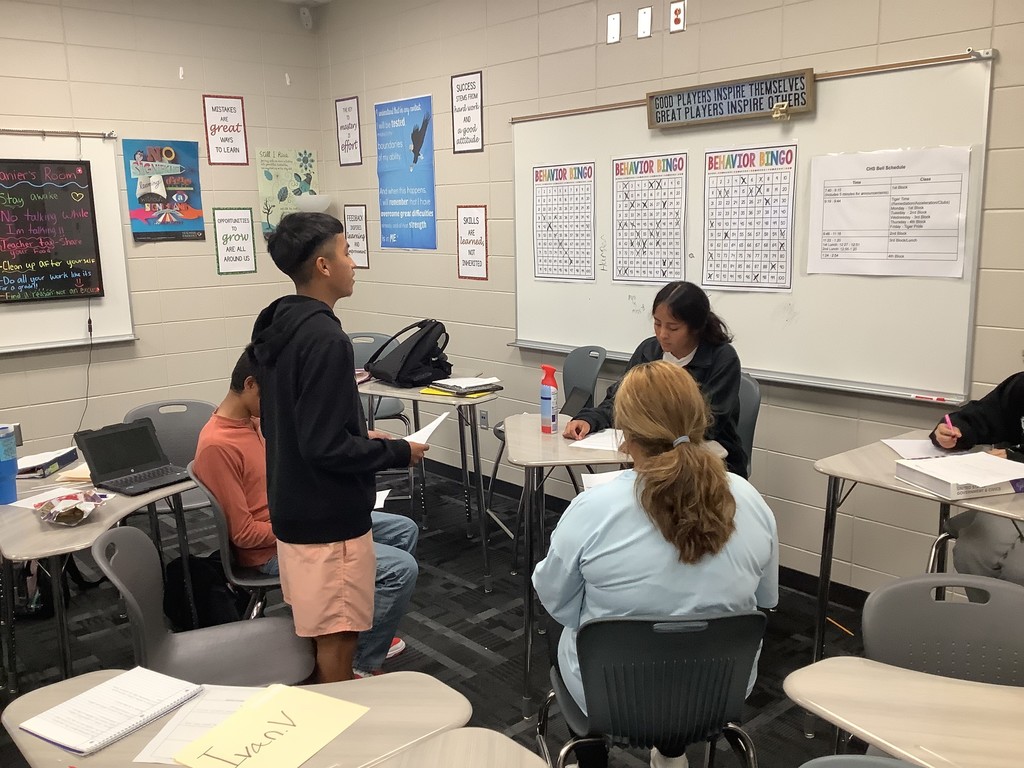 🎭📚 Claxton High School students in Coach Lanier's Government classes took learning to the stage! Students were tasked with writing and acting out skits to demonstrate their understanding of the Supremacy Clause.  Using real-world topics they showed how conflicts can arise between state and federal laws—and how the Constitution remains the ultimate law of the land.⚖️  This engaging project also sets the stage for their next unit: the process of amending the Constitution.  Way to go, Tigers! 🐯🖤💛 #ClaxtonHigh #TigerPride #GovernmentClass #LearningInAction #SupremacyClause