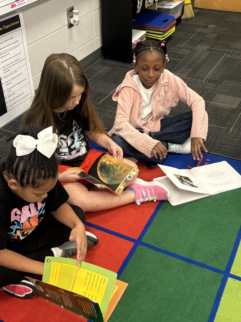 🔍📚 Reading Detectives at Work! 🕵️‍♀️✨  Mrs. Phillips’ class is working hard to boost their reading skills — whether diving into literary stories or searching for text features in nonfiction texts. They are smart detectives, uncovering meaning on every page!