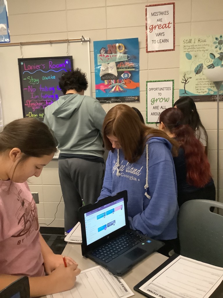 Picture showing 📚✨ Coach Lanier’s Advanced World History students at Claxton High School spent time diving into the fascinating world of the MesoAmerican Empires — the Mayan, Aztec, and Incan civilizations! 🏹🌎  Students explored the rich culture and traditions of these empires, their technological advances, and the events that led to their conquest. ⚔️🔍 As their learning progressed, they also debated the pros and cons of the Columbian Exchange, examining its lasting effects on Native populations and how it continues to shape our modern-day culture. 🌽🍫  🐯We are proud of our Tigers for their curiosity, hard work, and passion for history! 🖤💛  #ClaxtonHigh #BlackAndGoldTigers #WorldHistory #MesoAmericanEmpires #LearningInAction #ColumbianExchange #StudentSuccess