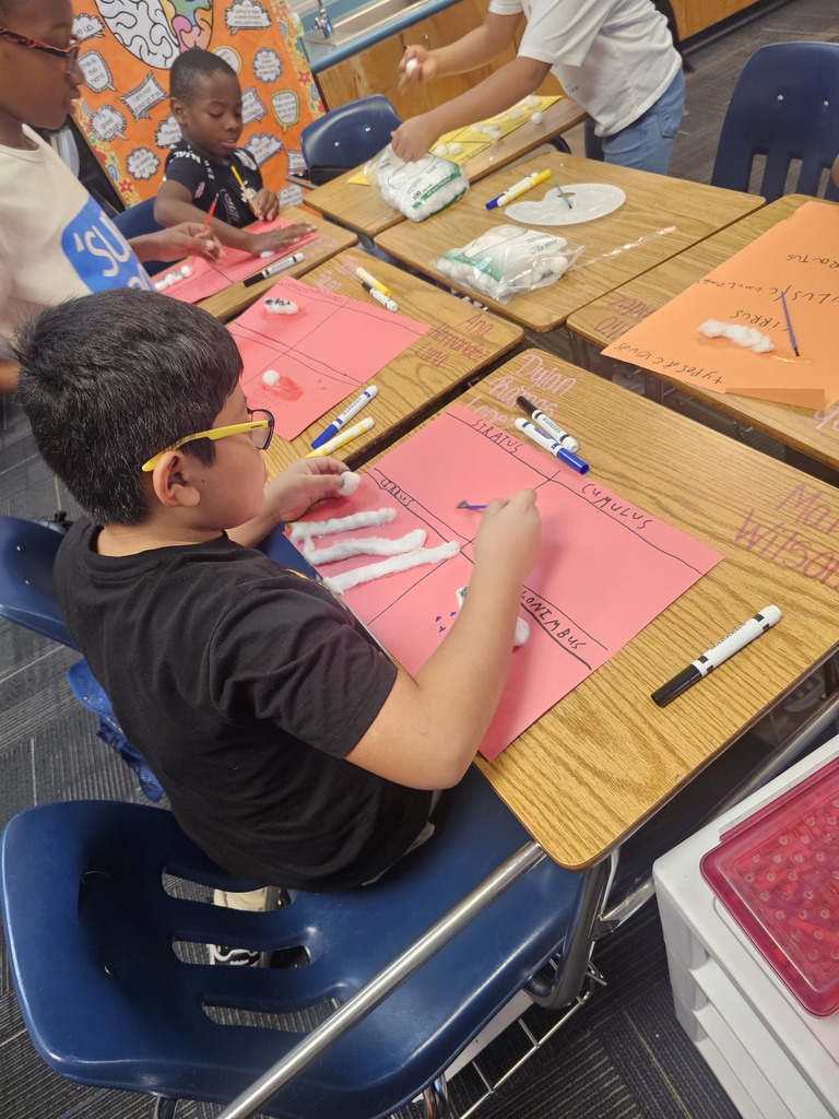 Students working on their cloud project