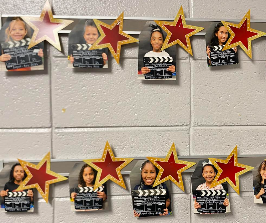 students in drama class