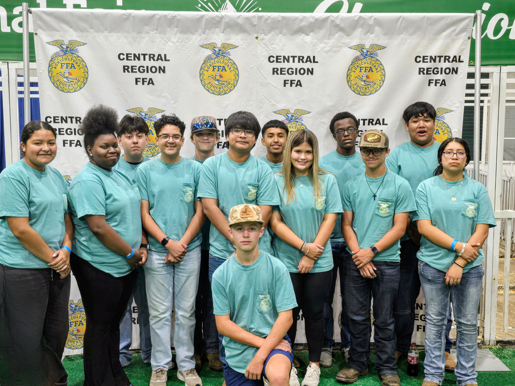 Image showing 🎉🐯🌾 CHS FFA Tigers showed their black & gold pride at the FFA Central Region Rally in Perry on Tuesday, September 9, 2025! 💛🖤 Our students gained valuable leadership skills, learned how to build strong teams, and made new friendships along the way. 💪🤝✨ We are proud of our Claxton High School FFA members for representing us with excellence! 👏🌟 #TigerPride #CHSFFA #Leadership #Teamwork #FutureFarmersOfAmerica #BlackAndGoldStrong #TheDen