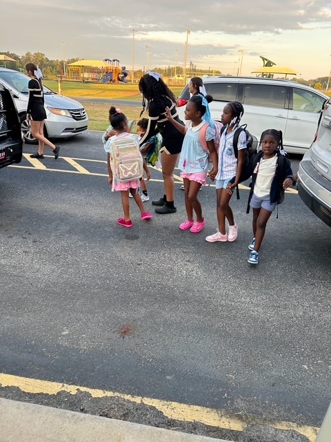 Image showing 📸🐯 We shared previously how the Claxton High School Band and Cheerleaders teamed up with Claxton Elementary staff to welcome students on Friday, September 12, 2025. Here are a few more snapshots of that Tiger pride in action! 💛🖤 Thank you to everyone who helped make the morning so special—our schools shine brightest when we come together. ✨ #RestoreTheRoar #TigerPride #BlackAndGold #ClaxtonStrong