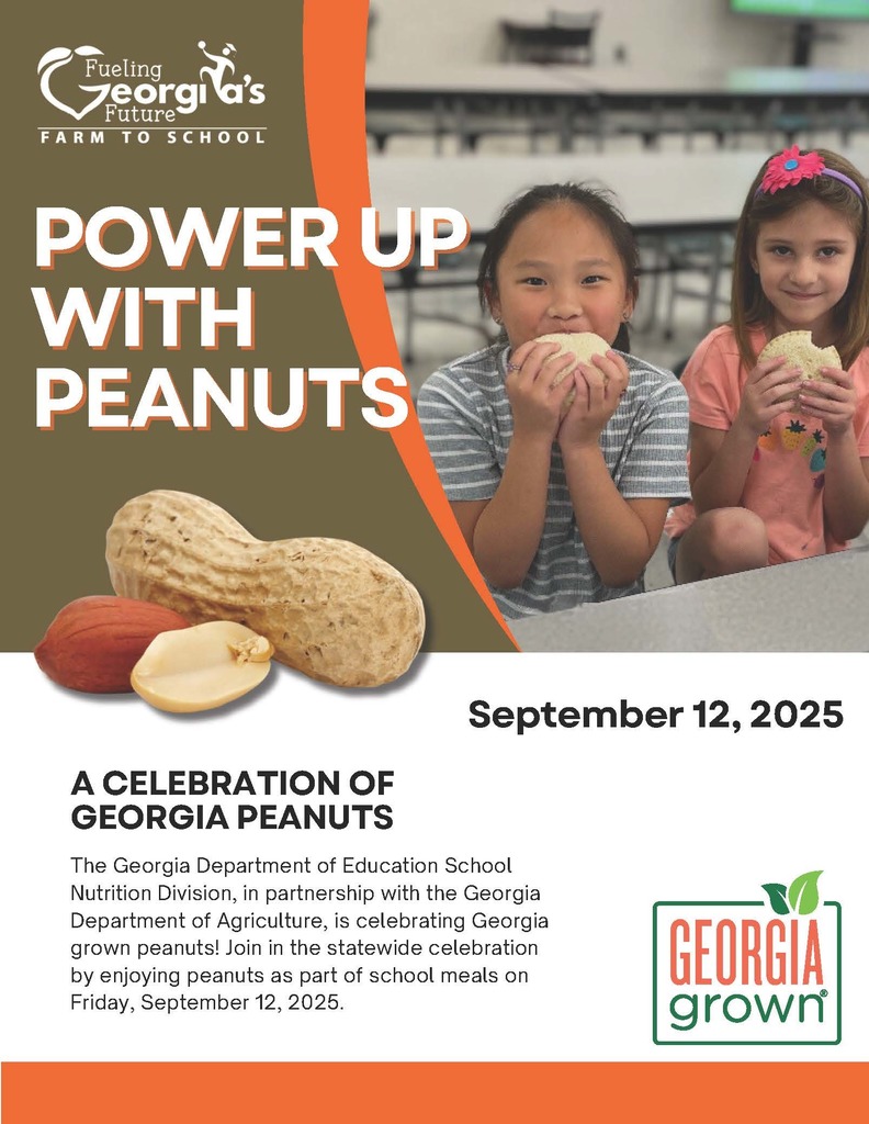We are celebrated Georgia Peanuts on Friday, September 12th!