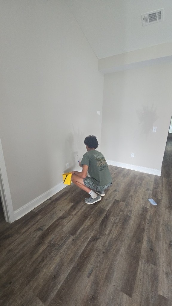 Image showing 🎉👏 Shoutout to Brody Dillard, a Claxton High School/The DEN Work-Based Learning (WBL) student! 🐯💛🖤 Brody is gaining hands-on experience with JAB Construction, a residential building company in the Bulloch County area. 🏠🔨 We are so thankful for JAB Construction’s partnership and support of our CHS/The DEN WBL program! 🙌 Brody has chosen AgMechanics as his career pathway and plans to pursue a business degree in the future. 🎓✨ Way to go, Brody — keep reaching for your goals! 🚀🌟 #TheDEN #Tigers #BlackAndGold 💛🖤🐯