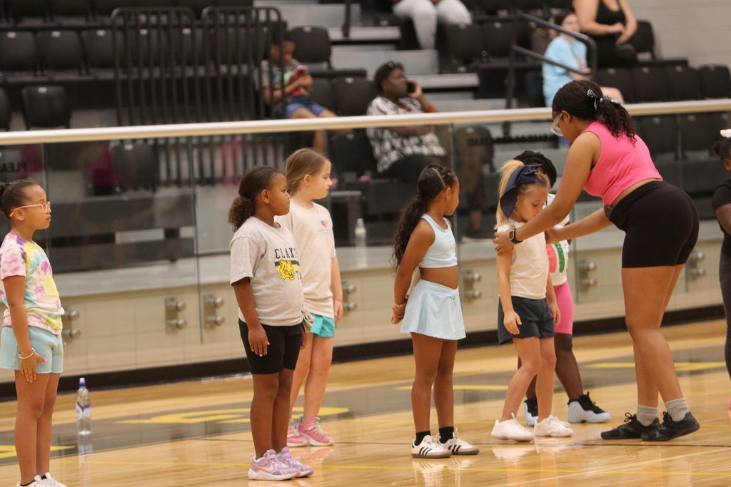 Image showing 🎉🐯 On Saturday, September 20th, 47 amazing Pre-K through 5th grade students joined the CHS football cheerleaders for the Annual Mini Cheer Camp! 💛🖤  OurTiger cubs learned the pre-game routine they’ll perform for our community at the Friday, September 26th football game against Bryan County. 🙌 They also discovered how to stunt, mastered what it means to show attention, and most importantly—how to bring spirit! 🎶✨  This energetic group of Tiger cubs truly understands what it means to Restore the Roar! 🐯🔥  📣 Come out to Tigertown on Friday, September 26th to support our Tiger Cubs as they perform alongside our Varsity Cheerleaders during pre-game! Let’s show them what Black & Gold pride is all about! 💛🖤  #RestoreTheRoar #TigerPride #ClaxtonTigers #FutureTigers #BlackAndGold #TigerSpirit 🐯🎉📣