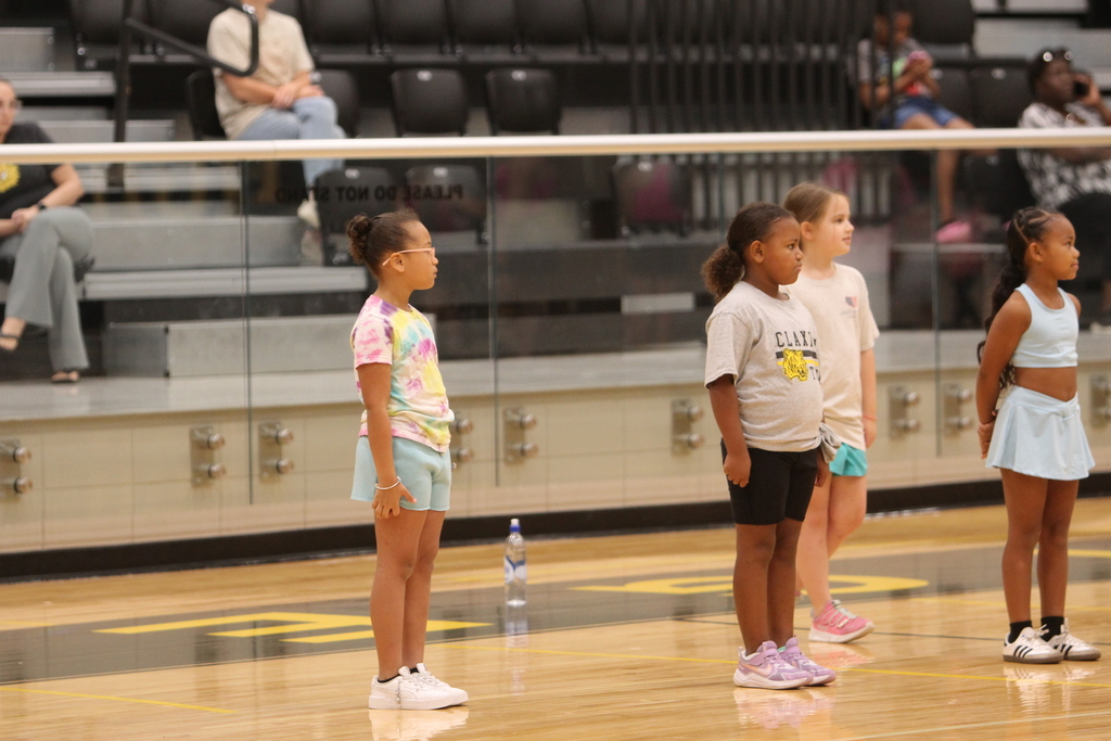Image showing 🎉🐯 On Saturday, September 20th, 47 amazing Pre-K through 5th grade students joined the CHS football cheerleaders for the Annual Mini Cheer Camp! 💛🖤  OurTiger cubs learned the pre-game routine they’ll perform for our community at the Friday, September 26th football game against Bryan County. 🙌 They also discovered how to stunt, mastered what it means to show attention, and most importantly—how to bring spirit! 🎶✨  This energetic group of Tiger cubs truly understands what it means to Restore the Roar! 🐯🔥  📣 Come out to Tigertown on Friday, September 26th to support our Tiger Cubs as they perform alongside our Varsity Cheerleaders during pre-game! Let’s show them what Black & Gold pride is all about! 💛🖤  #RestoreTheRoar #TigerPride #ClaxtonTigers #FutureTigers #BlackAndGold #TigerSpirit 🐯🎉📣