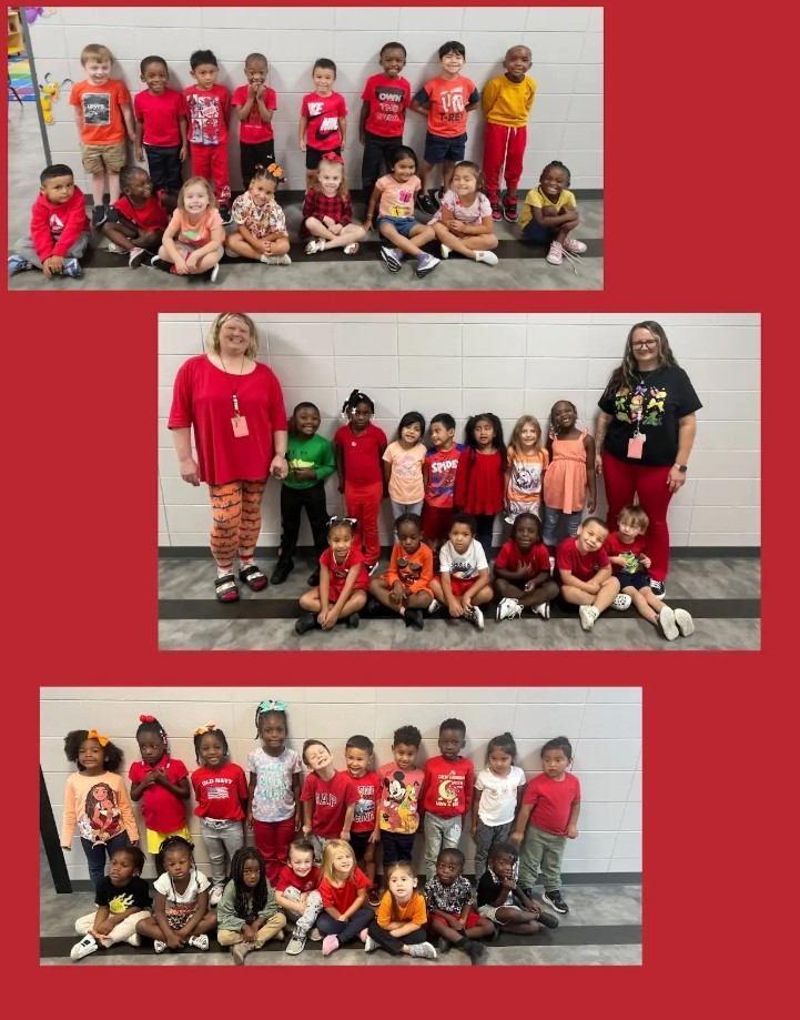 PreK Color Week red