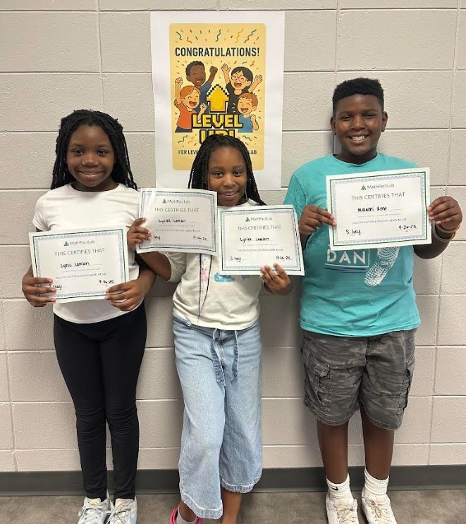 5th grade math students