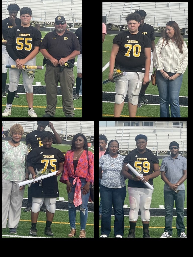 CMS 8th Grade Recognition for Football and Cheer