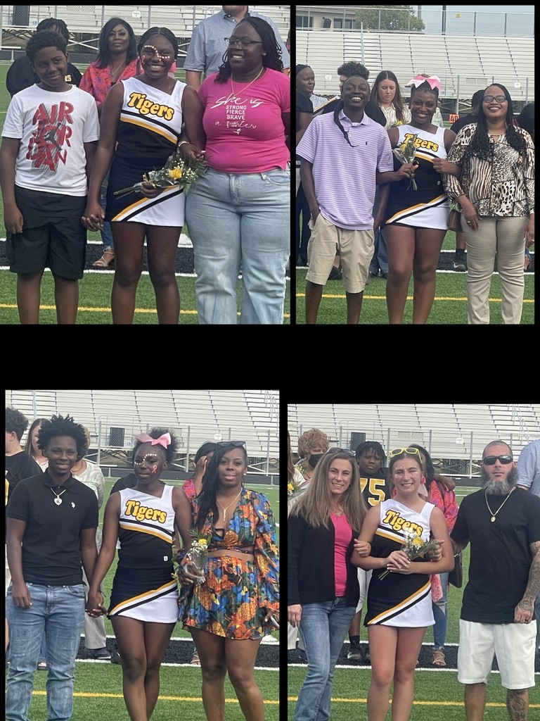 CMS 8th Grade Recognition for Football and Cheer