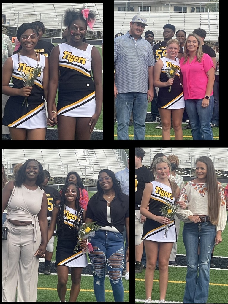 CMS 8th Grade Recognition for Football and Cheer