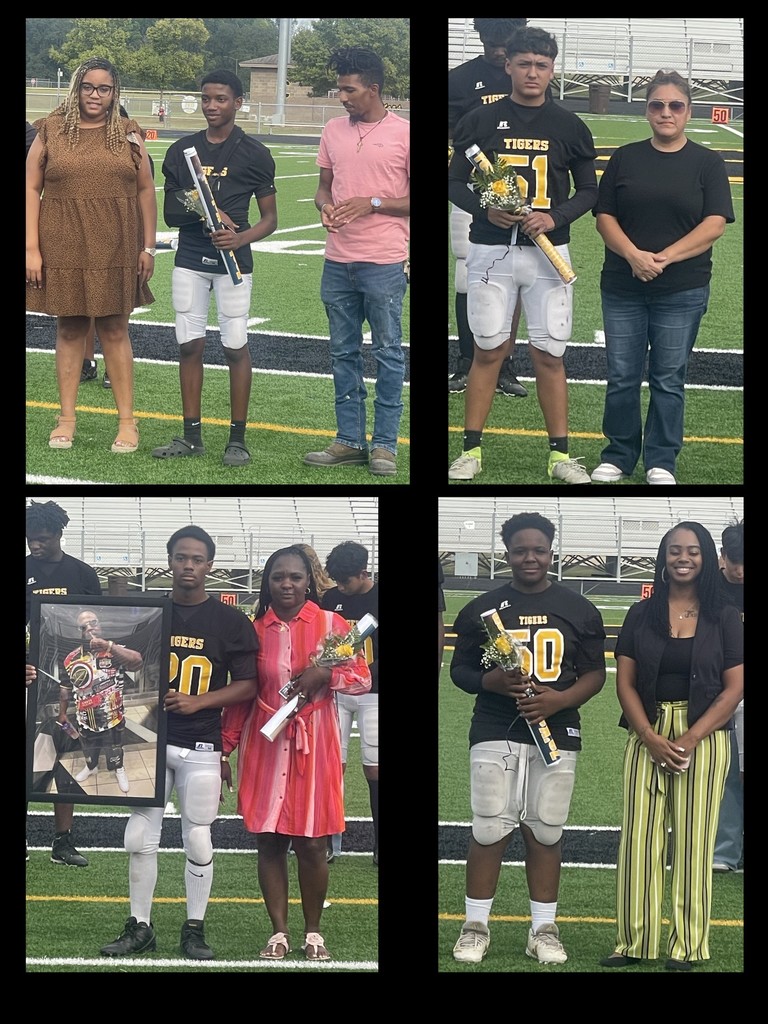 CMS 8th Grade Recognition for Football and Cheer