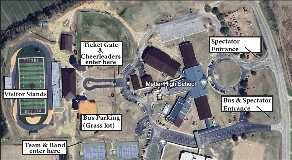 Metter School Map