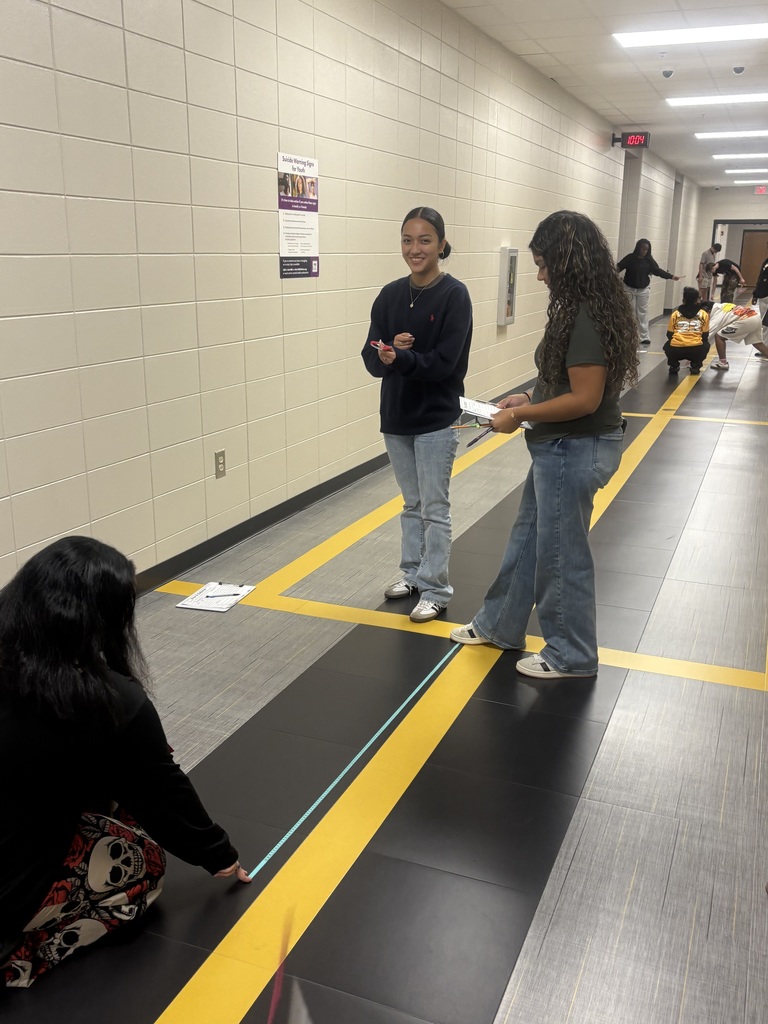Image shows 🎯🏹 In Mrs. Selph's and Mrs. Cook’s College Readiness Math class, our CHS Tigers became engineers for the day! Students designed their own bow & arrow models, then identified independent and dependent variables through trial testing. 📊 After collecting their data, they built bar graphs and analyzed results, connecting scientific thinking, math skills, and real-world applications in a hands-on engineering challenge.  🐾💛🖤 We are proud of our Tigers for taking aim at success through learning and discovery!  #ClaxtonHigh #TigerPride #STEM #HandsOnLearning #BlackAndGold #FutureEngineers