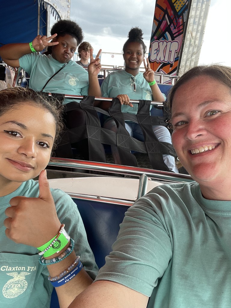 Image showing 🐯💛🖤 Claxton High School FFA Members at the Georgia National Fair! 💛🖤🐯  Our CHS FFA members had the privilege of attending the annual FFA Day at the Georgia National Fair in Perry, GA on Tuesday, October 7, 2025! 🎡🌾 Students connected with members from other FFA chapters across the state and listened to inspiring keynote speakers. 🎤✨  After the presentations, our Tigers enjoyed all the fun the fair had to offer — visiting animals 🐮🐷🐑, tasting delicious fair food 🍭🍔🍟, and riding the rides 🎠🎢🎯!  Way to represent Claxton High with Tiger pride! 🐅💪  #TheDen #TigerPride #CHSFFA #ClaxtonHigh #GoTigers #GeorgiaNationalFair